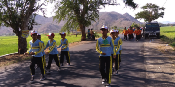 Gerak Jalan Siswa SDN Sondo